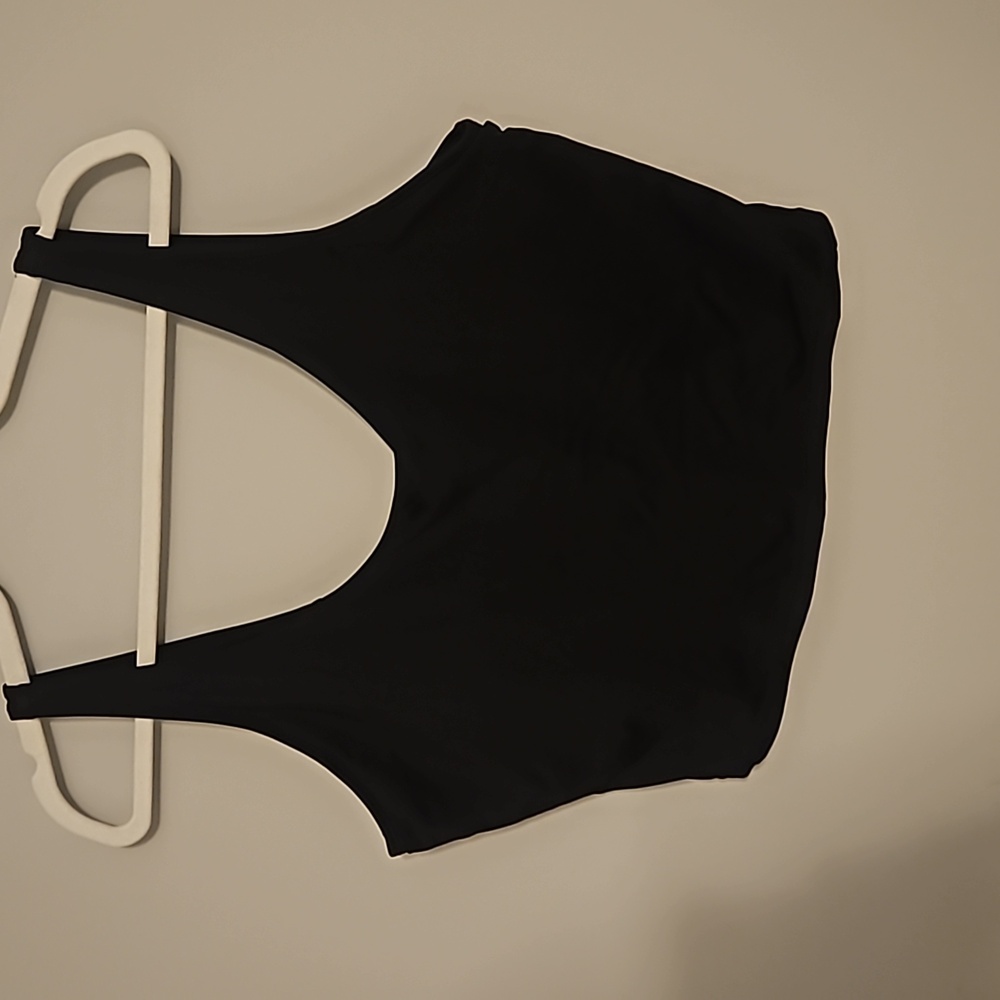 Longline Sports Bra with Push Up Pads